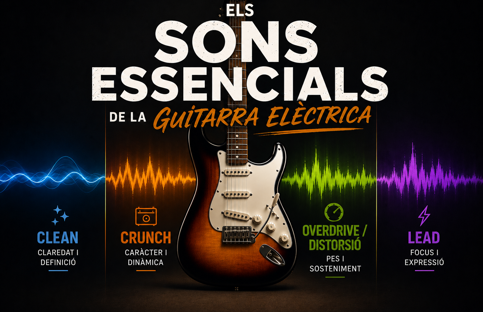 Els sons essencials de la guitarra elèctrica